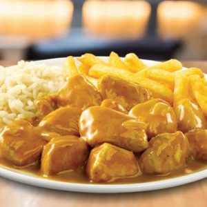 3 in 1 (Curry, Chips & Rice)